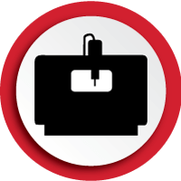Machine tools and fabrication icon
