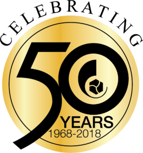 Productivity 50 Year Anniversary Logo