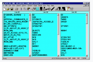 Citizen Cincom CNC fixed & sliding headstock swiss automatic lathes WINCNC Programming Software