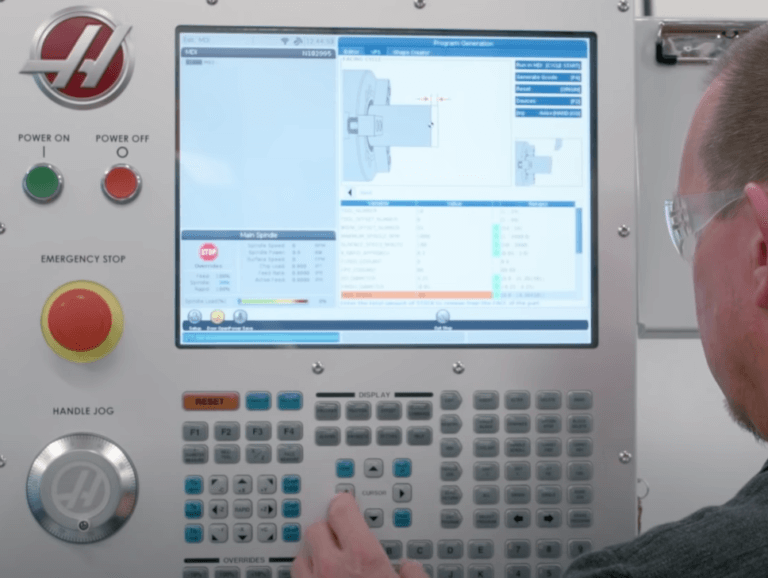 Haas M109 GCode Stop Execution NC Programming