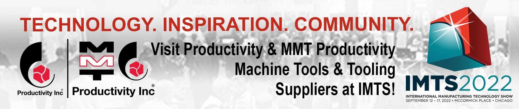 Productivity & MMT Productivity Suppliers at IMTS 2022