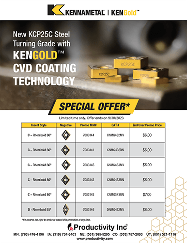 KENGold Coating from Kennametal