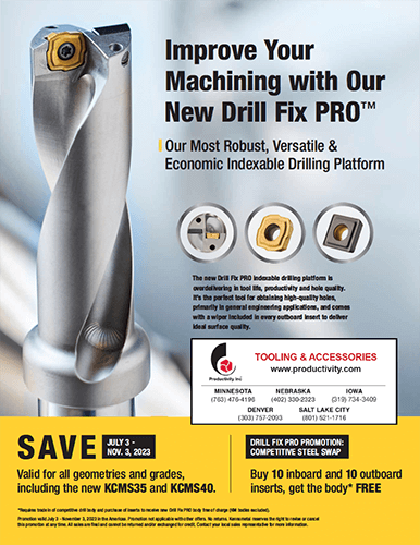 Kennametal Drill Fix PRO